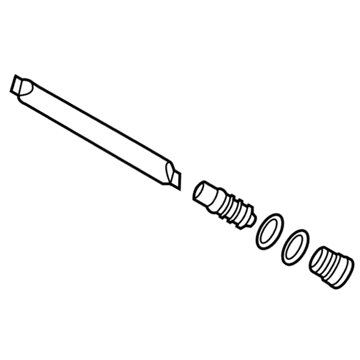 Acura A/C Accumulator - 80101-TZ5-A02