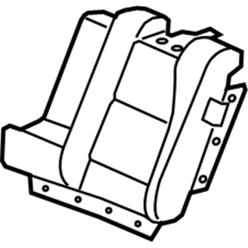 Acura ZDX Seat Cover - 82521-SZN-A01ZA