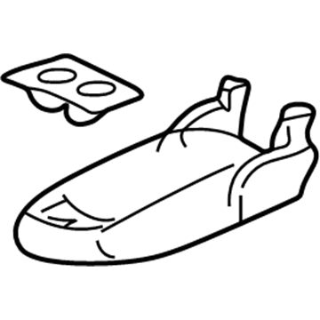 2003 Acura MDX Arm Rest - 81780-S3V-A32ZA