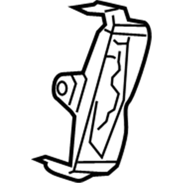 Acura 45218-TX4-A00 Front-Brake Cover