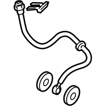 Acura Hydraulic Hose - 01465-TY2-A02