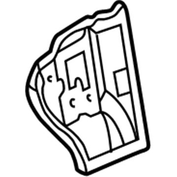 Acura 64130-ST7-A01ZZ Pillar, Right Front (Lower) (Inner)