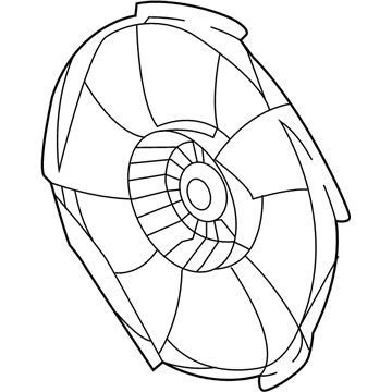 Acura RDX Fan Blade - 19020-6A0-A01