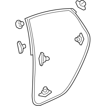 Acura Integra Weather Strip - 72810-3S5-A01