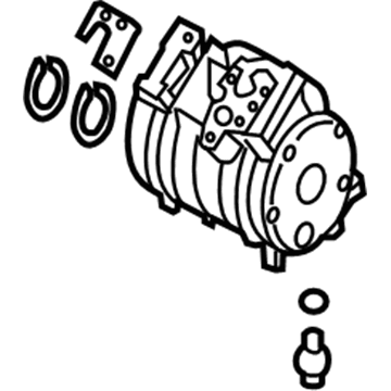 Acura A/C Compressor - 38810-RJA-A03