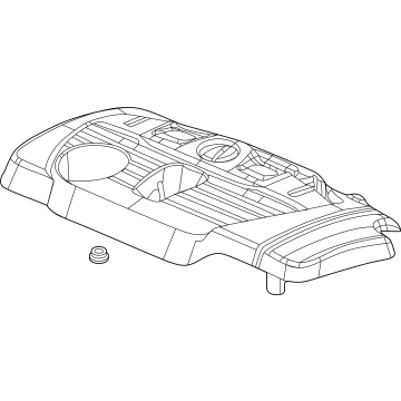 Acura 12500-5YF-A00 Engine Cover Component