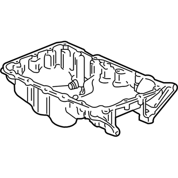 Acura MDX Oil Pan - 11200-5J6-A11