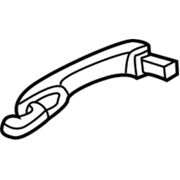 Acura TL Door Handle - 72141-SEP-A01ZD