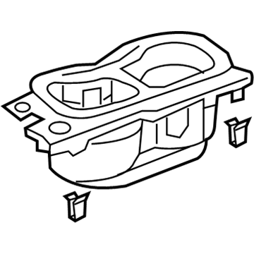 Acura Cup Holder - 77230-TZ4-A61ZA