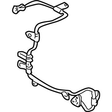 Acura 57475-SL0-010 Sensor Assembly, Left Rear