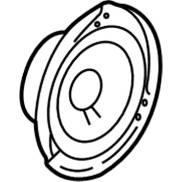 Acura 39120-S3V-A91 Rear Door Speaker Bose