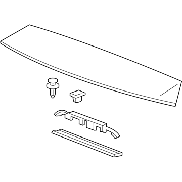 Acura TSX Spoiler - 74900-TL4-G01ZK
