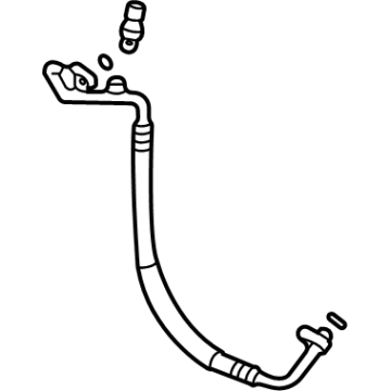 Acura TLX A/C Hose - 80315-TGZ-A01