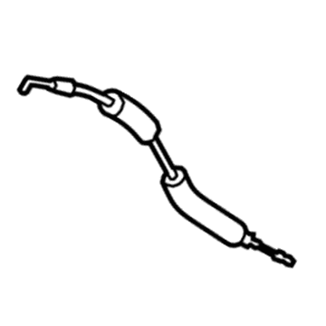 Acura Door Latch Cable - 72131-TK4-A01
