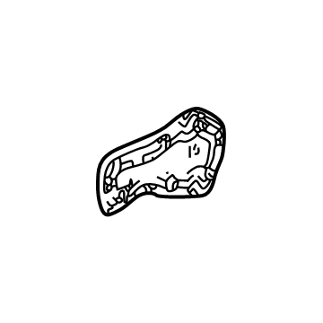 Acura 72862-TYA-A01 Seal B, Rear