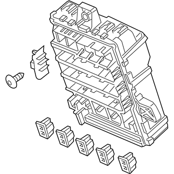 Acura Relay Block - 38200-TX6-A04