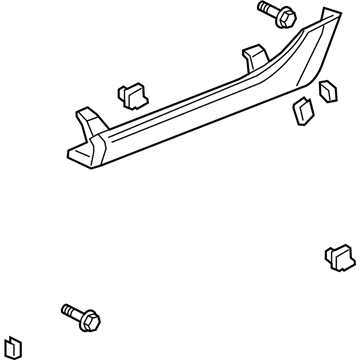 Acura 71900-SEP-A21ZE Garnish Assembly, Right Rear Side Sill (Moroccan Red Pearl) 71900-SEP-A21ZE Acura Garnish Assembly, Right Rear Side Sill (Moroccan Red Pearl) Illustration 1 of 1