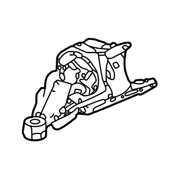 Acura TLX Transfer Case Mount - 50870-TGZ-A01