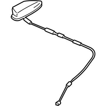 2017 Acura RLX Antenna - 39150-TY3-A02ZA