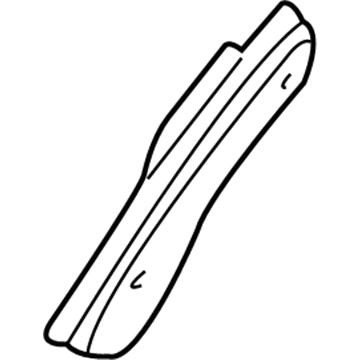 Acura 64720-S0K-A00ZZ Extension, Left Rear Wheel Arch