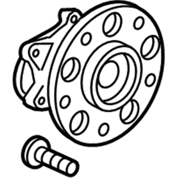 Pronto Front Wheel Hub Repair Kit For Acura MDX 2003-2006 – Includes Hub, Bearing, Retainer