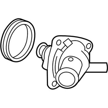 2015 Acura TLX Thermostat Housing - 19315-5J2-A01