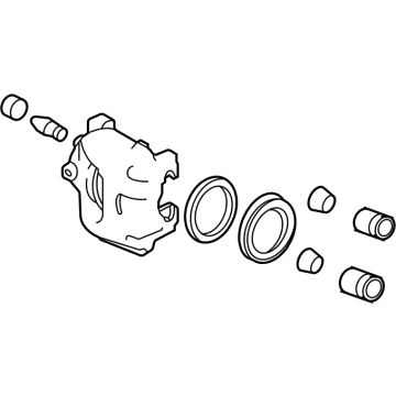 Acura Integra Brake Caliper - 45001-TVC-A01