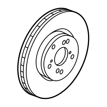 Acura Integra Brake Disc - 45251-TVC-A00