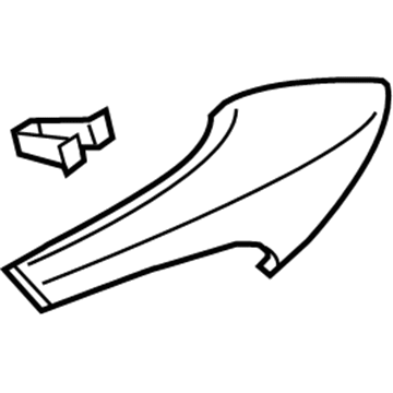 2011 Acura ZDX Arm Rest - 83561-SZN-A01ZA