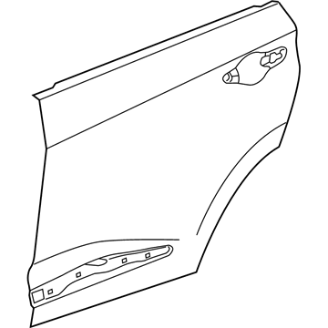Acura Door Panel - 67611-TJB-A00ZZ