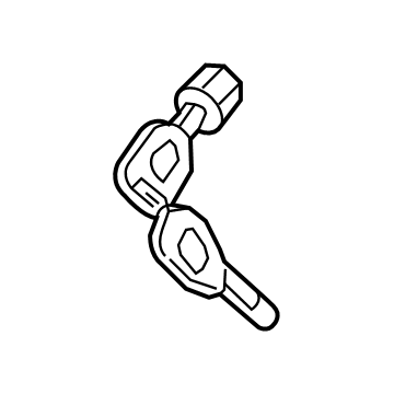 Acura 04922-T6N-A01 Cylinder, Glove Box