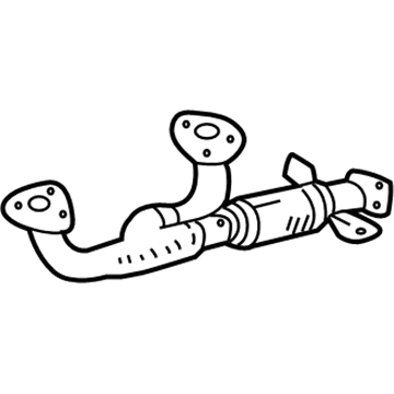 2001 Acura CL Exhaust Pipe - 18210-S3M-A11