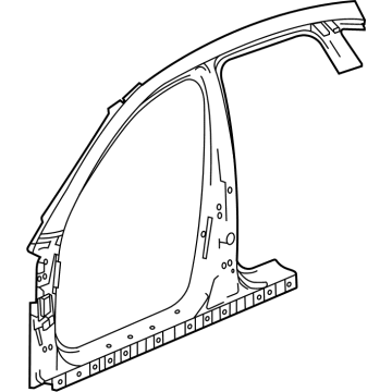 Acura 04645-TGV-A20ZZ Panel, Left Front (Outer)