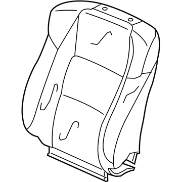 Acura ILX Hybrid Seat Cover - 81121-TX6-A21ZA