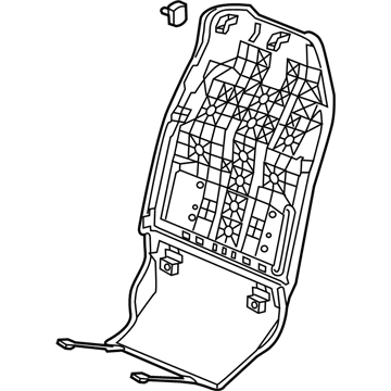 Acura Seat Cover - 81529-TJB-A21ZJ