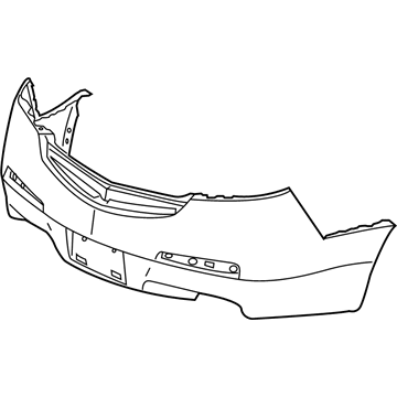 2010 Acura TL Bumper - 04715-TK4-A90ZZ