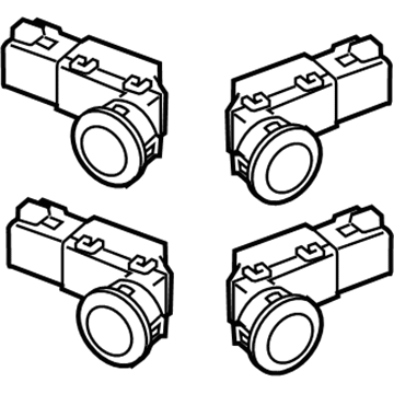 Acura TSX Parking Sensors - 08V67-TL2-2B0K