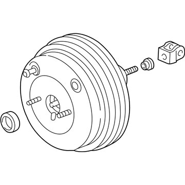 2001 Acura CL Brake Booster - 46400-S0K-A01