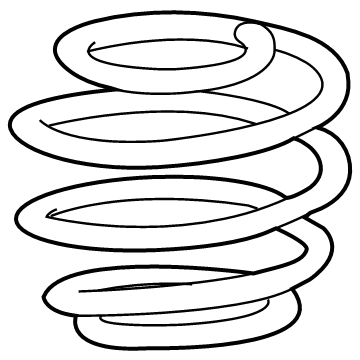 Acura 51401-3S5-A01 Spring, Right Front