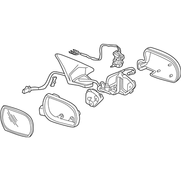 Acura Integra Mirror - 76200-ST8-A11