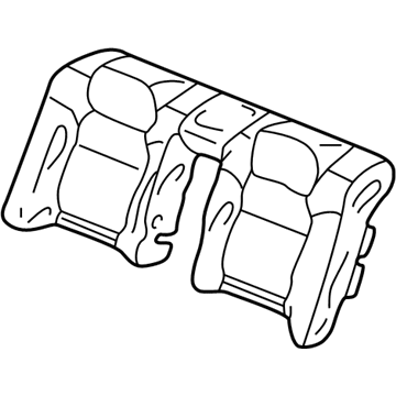 Acura CL Seat Cover - 82121-S3M-A62ZB