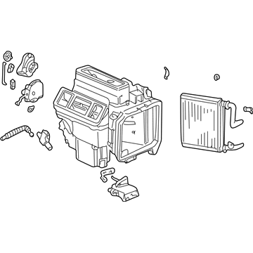 2005 Acura MDX Heater Core - 79100-S3V-A41
