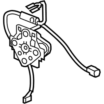 2012 Acura TSX Mirror Actuator - 76215-TL0-A21