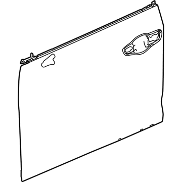 Acura 67111-3S5-A00ZZ Skin, Right Front Door