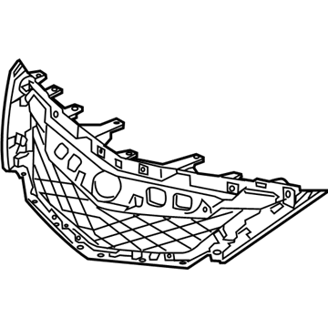 2010 Acura ZDX Grille - 75111-SZN-A01