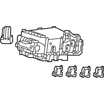 Acura 38200-TZ3-A24 Fuse Box Assembly