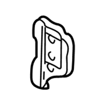 Acura 65669-SL0-L00ZZ Extension, Left Rear Center Bulkhead