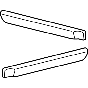 2002 Acura MDX Door Moldings - 08P05-S3V-210