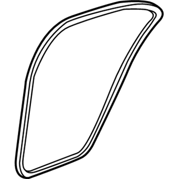 2005 Acura RL Door Seal - 72855-SJA-A01ZB