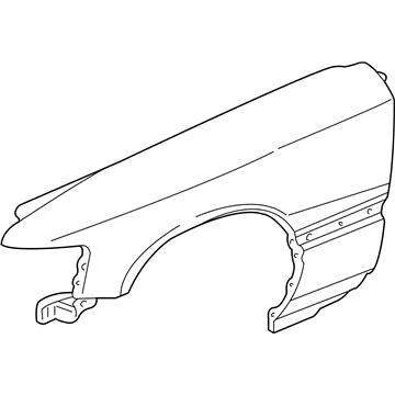 Acura Fender - 60211-SZ3-A90ZZ